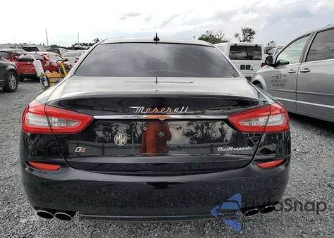 2016 Maserati Quattroporte S z USA, uszkodzony, nr VIN ZAM56RRA1G1167018